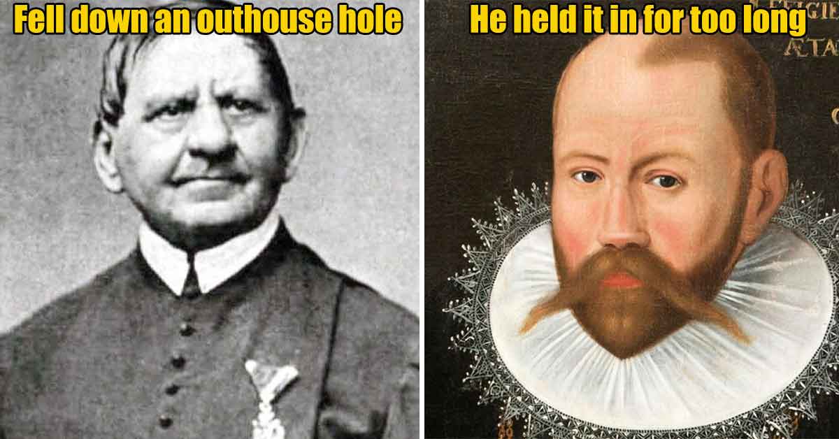 The 21 Weirdest Ways Historical Figures Have Died