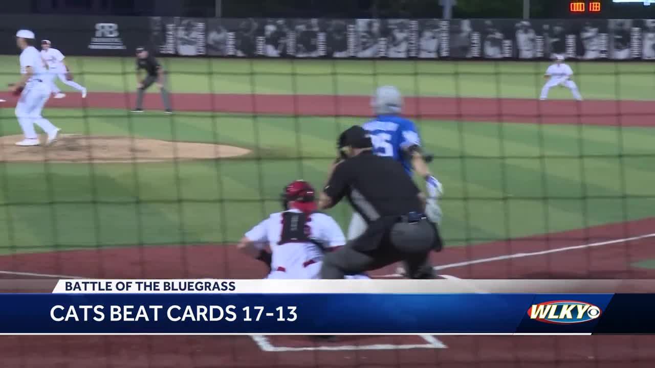 No. 3 Kentucky Baseball Wins High-scoring Battle With UofL