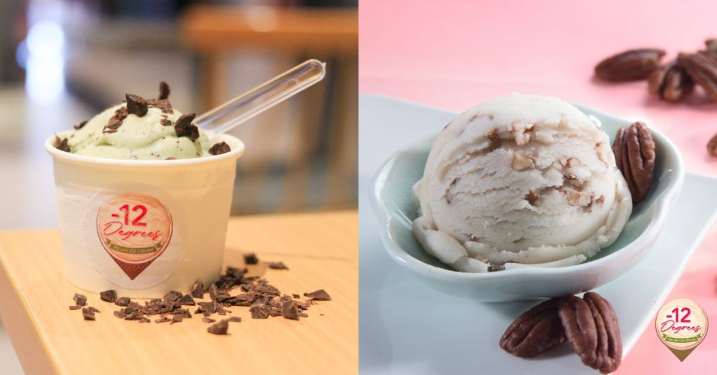 she quit being a pharmacist after 15 yrs to open a vegan ice cream biz, now has 2 kl outlets