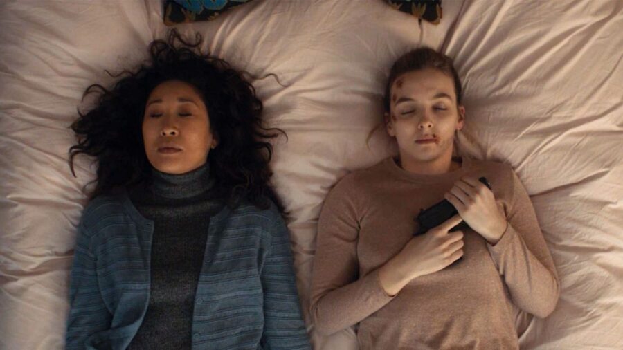 <p>Killing Eve revolves around British intelligence investigator Eve Polastri (Sandra Oh) who is tasked with finding a psychopathic assassin named Villanelle (Jodie Comer). As Eve closes in on Villanelle, the pair unexpectedly become obsessed with each other, leading to a complex and dangerous game of cat and mouse filled with a strange kind of mutual admiration.</p>