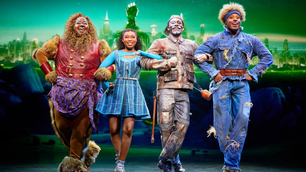 ‘the wiz' review: in a new broadway revival, dorothy and friends get lost in a hypercolor whirligig