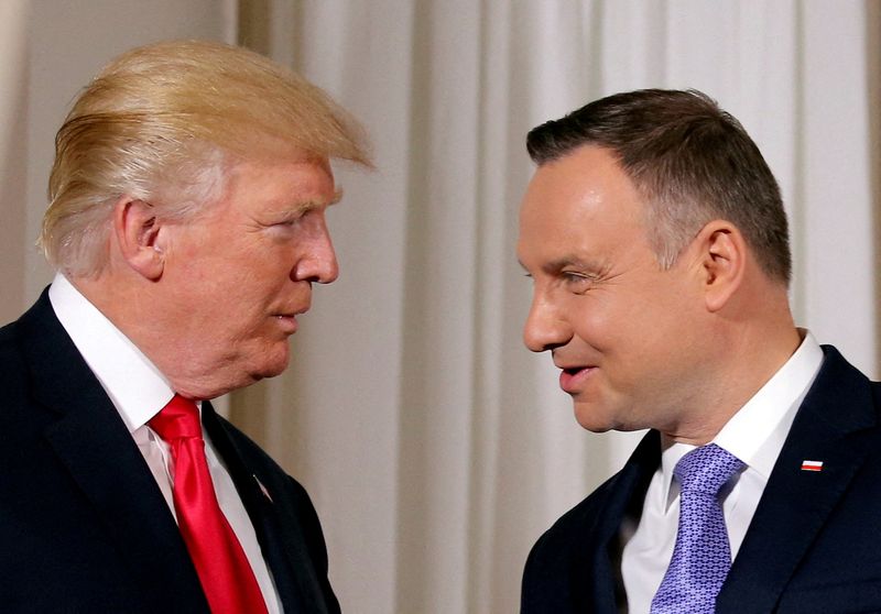 polish president says he will meet privately with trump in new york