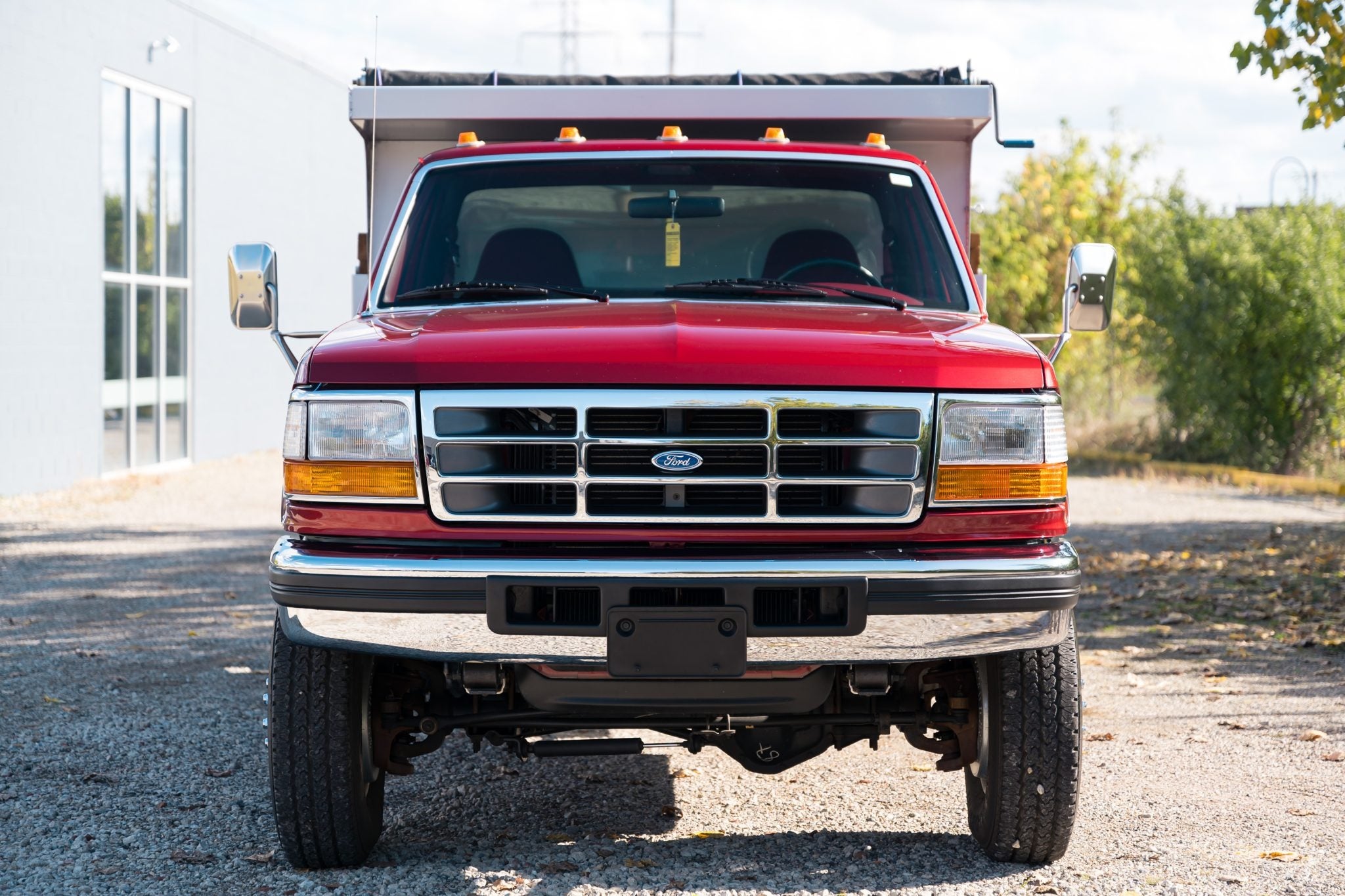 here's why this 1997 ford dump truck is almost a steal at $72k