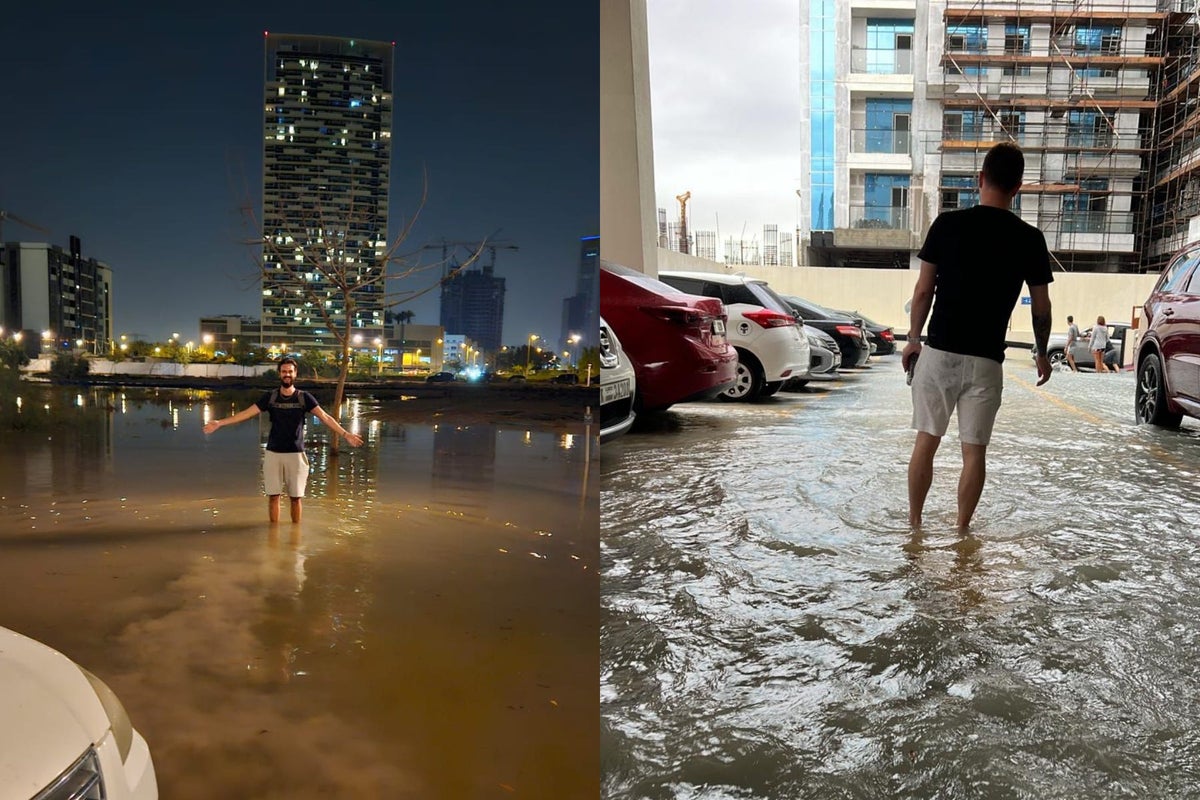 briton living in dubai says floods are ‘crazy’ as torrential rain hits region