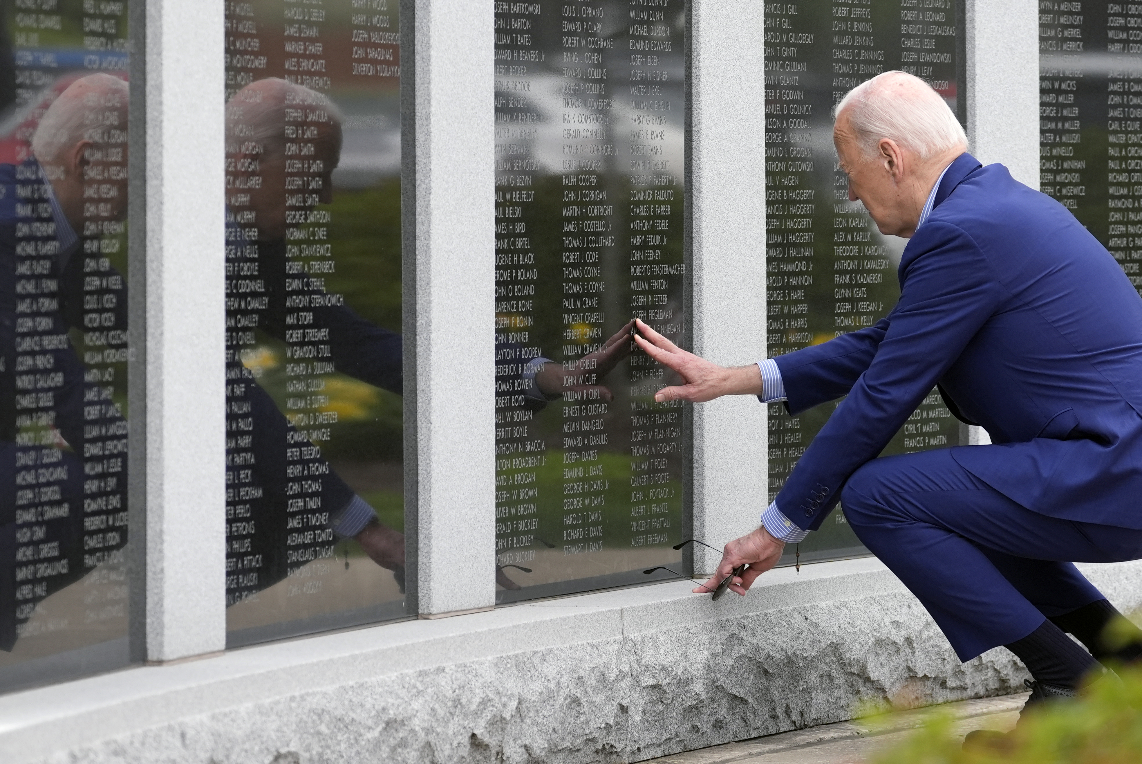 biden is off on details of his uncle's wwii death as he calls trump unfit to lead the military