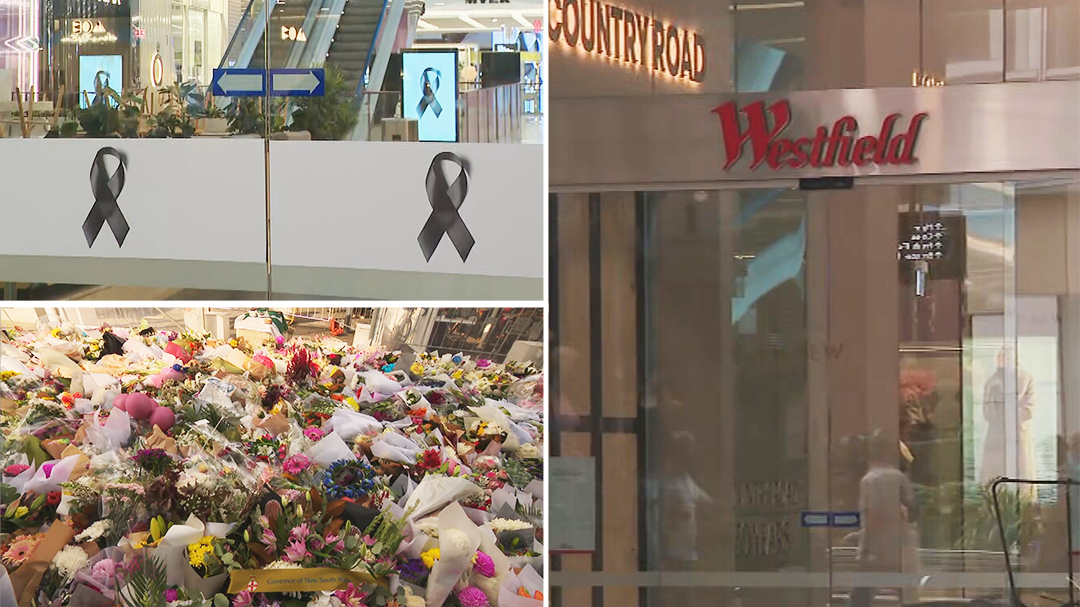 shoppers urged to be sensitive as bondi westfield reopens