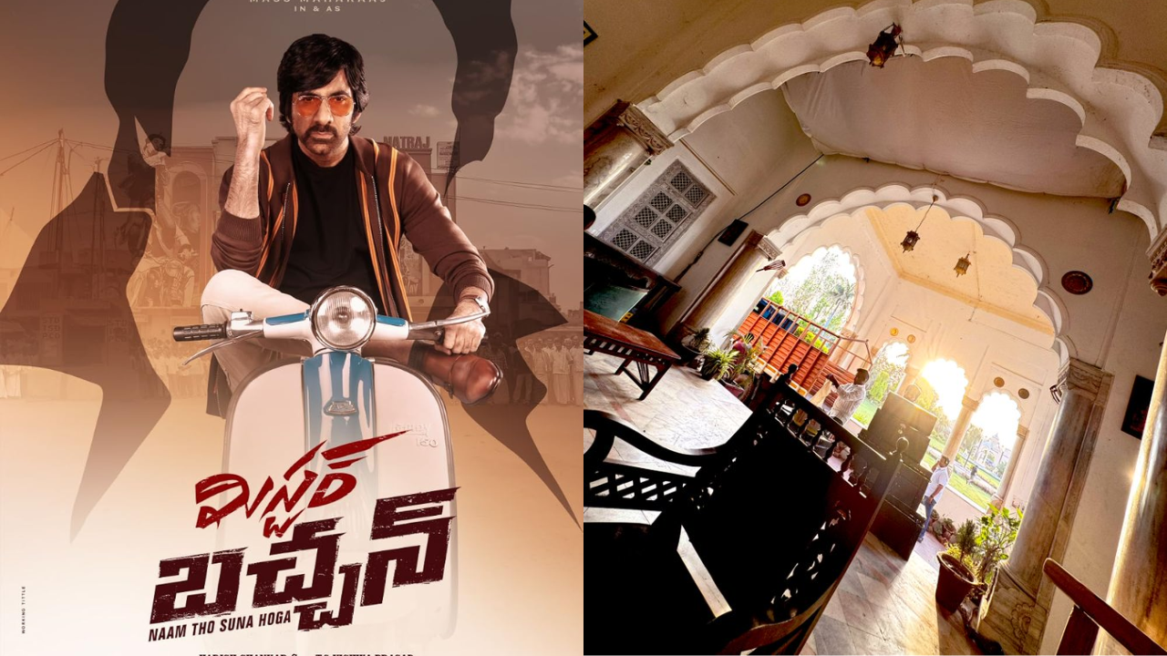 ravi teja wraps up the lucknow schedule of 'mr. bachchan'