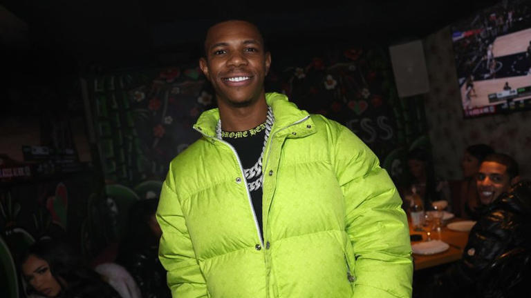 A Boogie Wit Da Hoodie, seen here at his birthday celebration last year, was forced to cancel his original gig at the Co-op Live venue