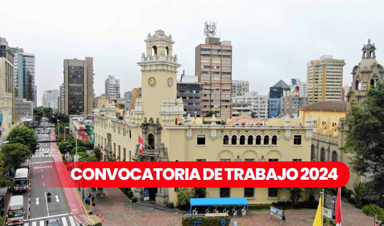 municipalidad de miraflores ofrece empleo para choferes, motorizados y más, con sueldos de hasta s/8.000