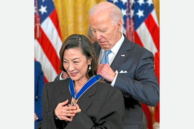 michelle yeoh gets medal of freedom
