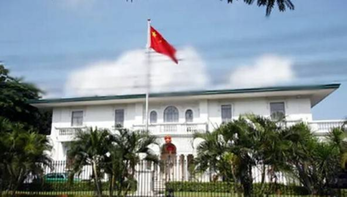 chinese embassy: 'china's desperation' editorial biased