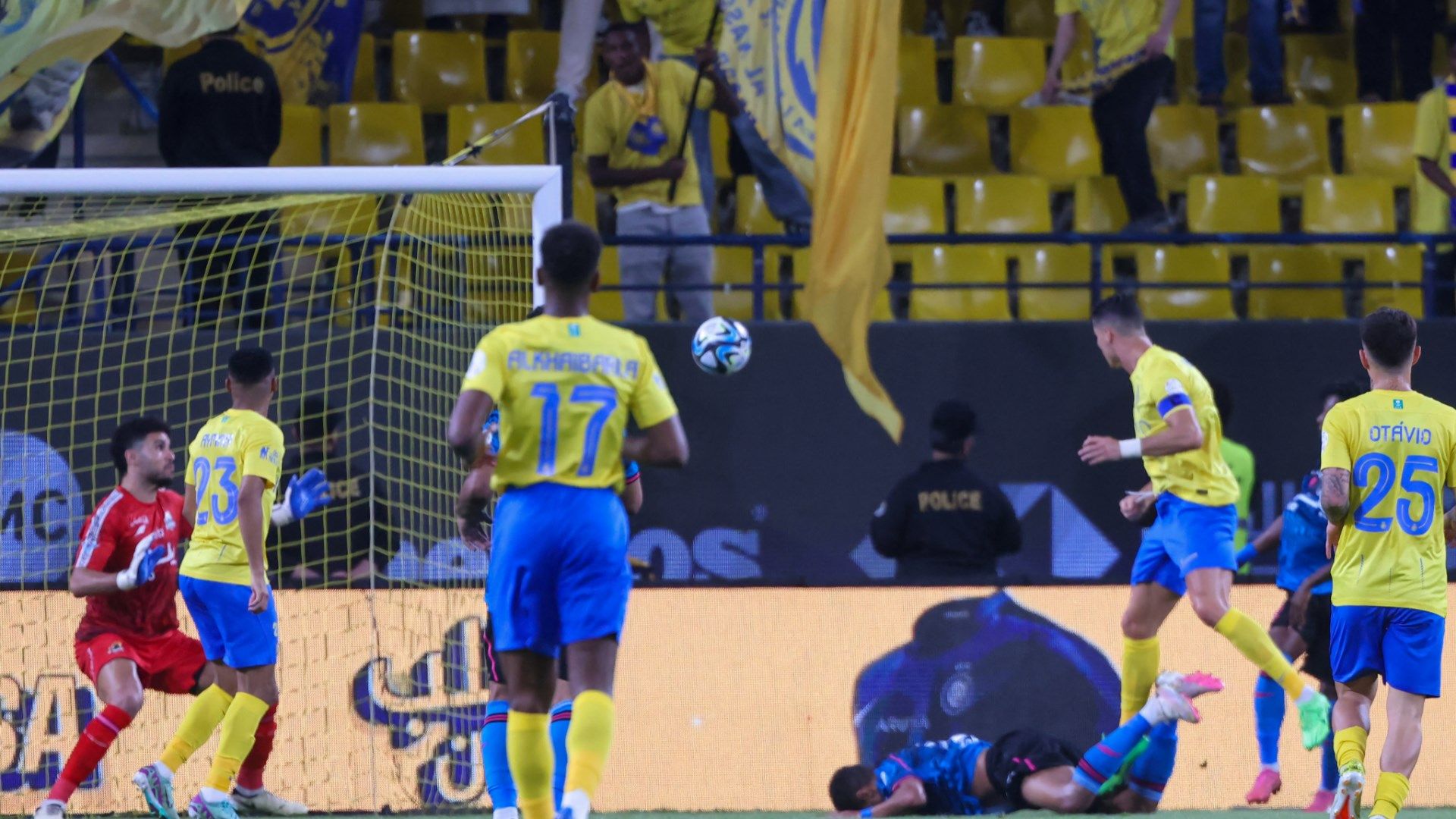 cristiano ronaldo is just ridiculous! cr7 nets yet another hat-trick as he and sadio mane run rampant to keep al-nassr's slim saudi pro league title hopes alive