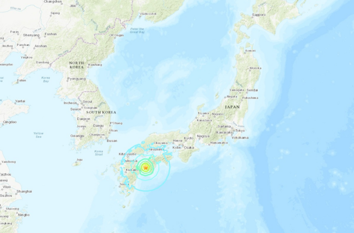 az új skála történetének legnagyobb földrengése rázta meg japán nyugati részét