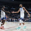 Edwards scores 43 points, Reid erupts in 4th to help Timberwolves beat Nuggets 106-99 in Game 1<br>