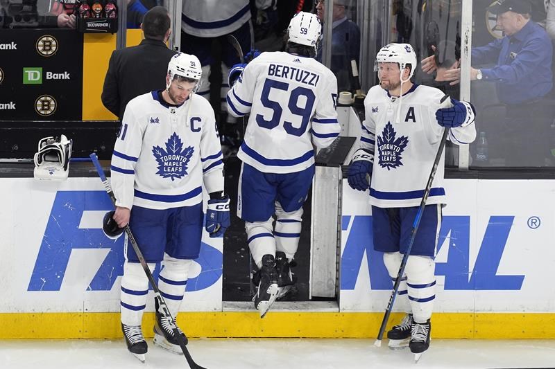 pastrnak scores ot winner, bruins down leafs 2-1 in game 7 to send toronto packing