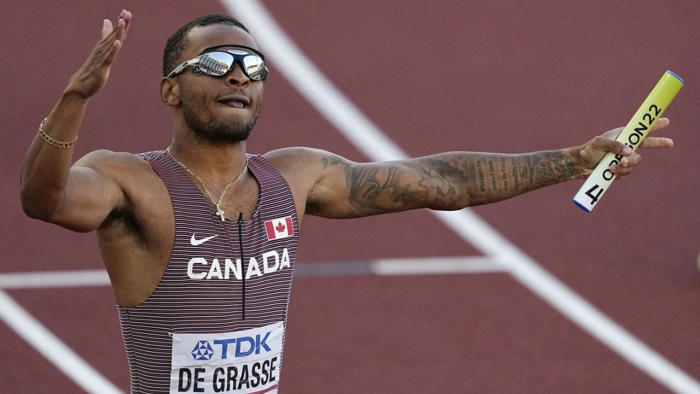 de grasse, warner look to defend titles in paris with canada athletics team