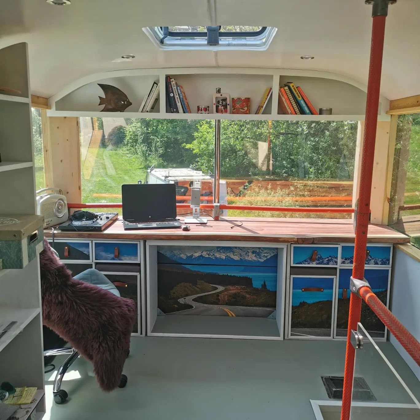 driven to diy: 'we converted a 1997 double decker school bus into an off-grid living space for £28,000'