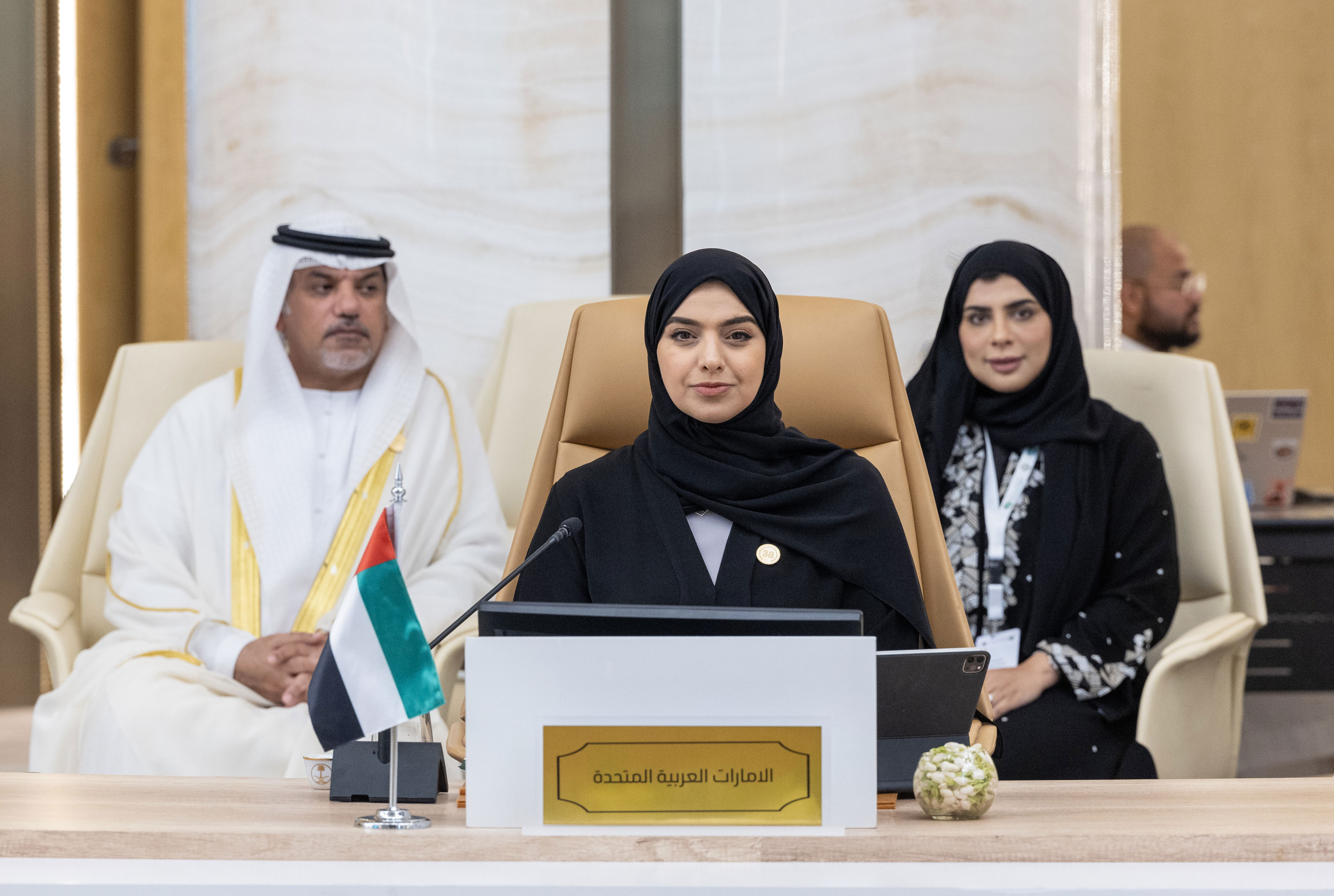 he dr. amna al dahak heads uae delegation to the 38th session of the general assembly of the arab organisation for agricultural development in riyadh