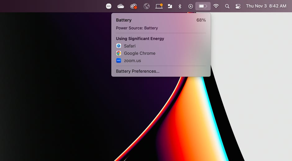 which apps are draining your macbook's battery?