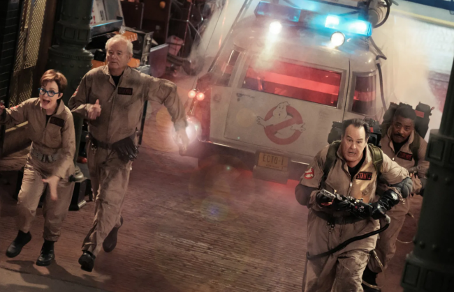 ghostbusters: frozen empire está recebendo um lançamento caseiro na próxima semana