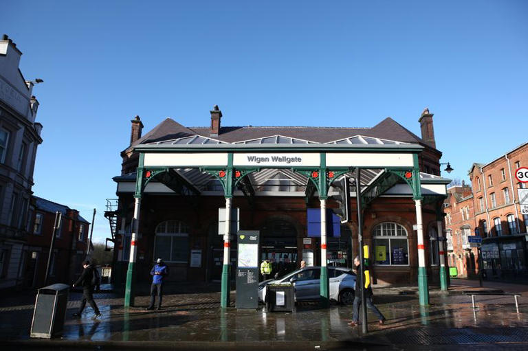 Railway line blocked due to over-running engineering works