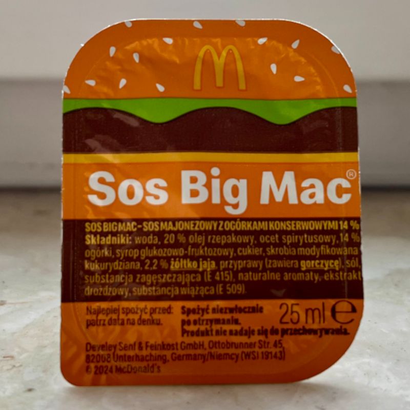 uwielbiany sos big mac z mcdonald's trafił do sprzedaży. wiadomo, jaki ma skład