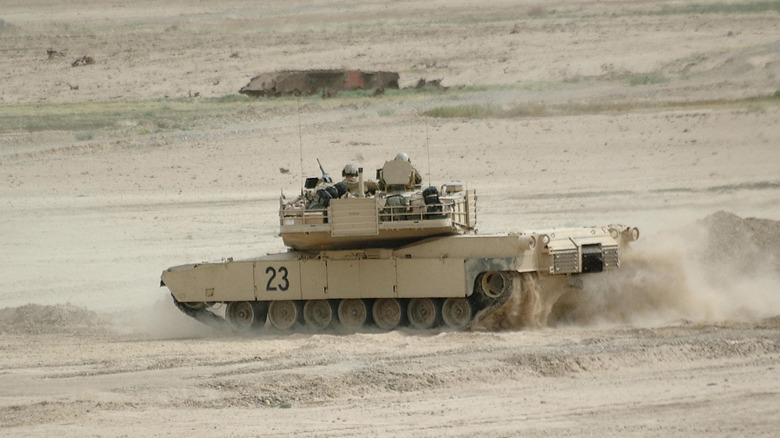 here's why the m1 abrams tank uses a gas turbine instead of a diesel engine