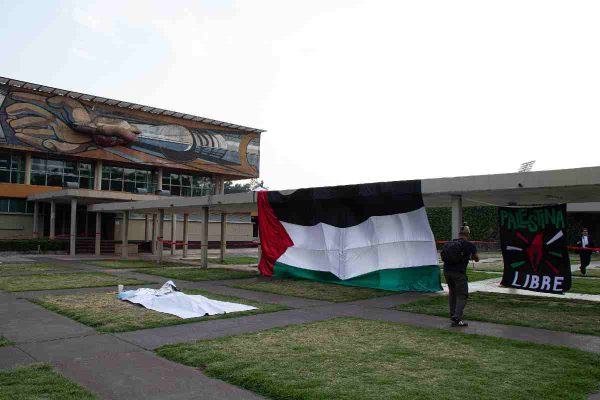 “no podemos ignorar el genocidio en palestina”, voces de la acampada unam