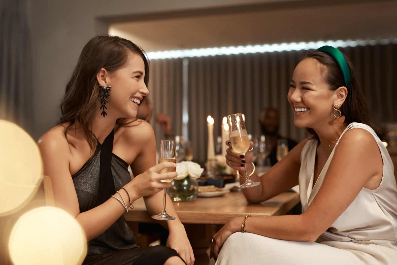 Image Credit: Shutterstock / PeopleImages.com – Yuri A <p><span>A well-placed joke can ease tensions, but be mindful of the other person’s sense of humor, especially if your initial connection was online and you’re still gauging their reactions in person.</span></p>