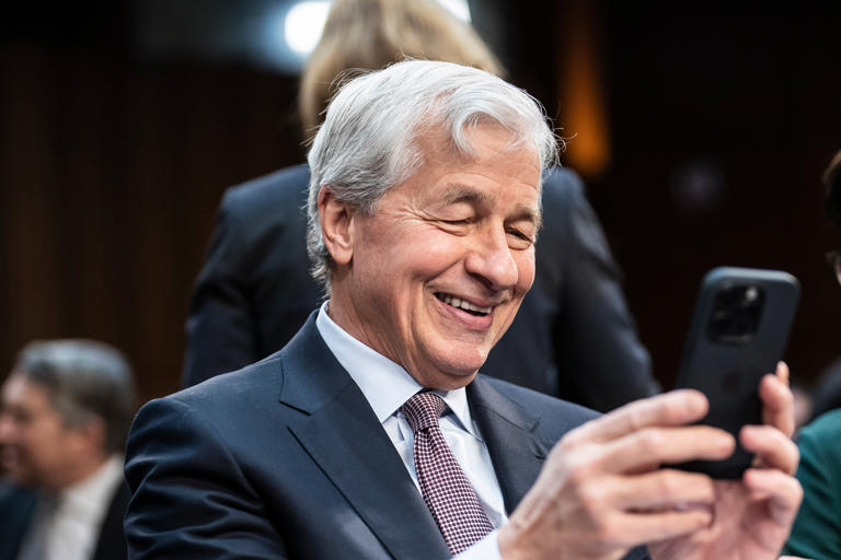 JPMorgan Chase CEO Jamie Dimon, seen here at a December 2023 Senate hearing, has touted DEI initiatives in the past. (Jabin Botsford/The Washington Post)