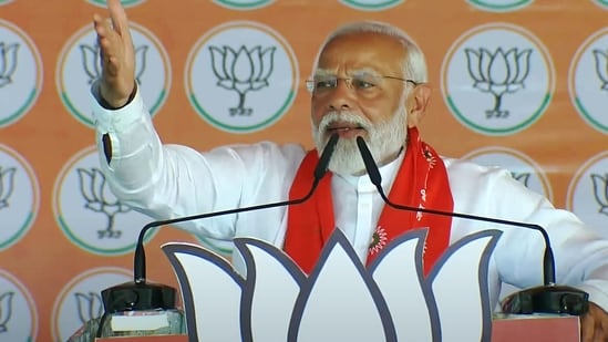 ‘mulayam singh blessed me…’: pm modi's sharp attack at sp, congress in up rally