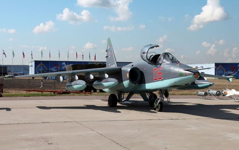 air force commented on downing of russian su-25