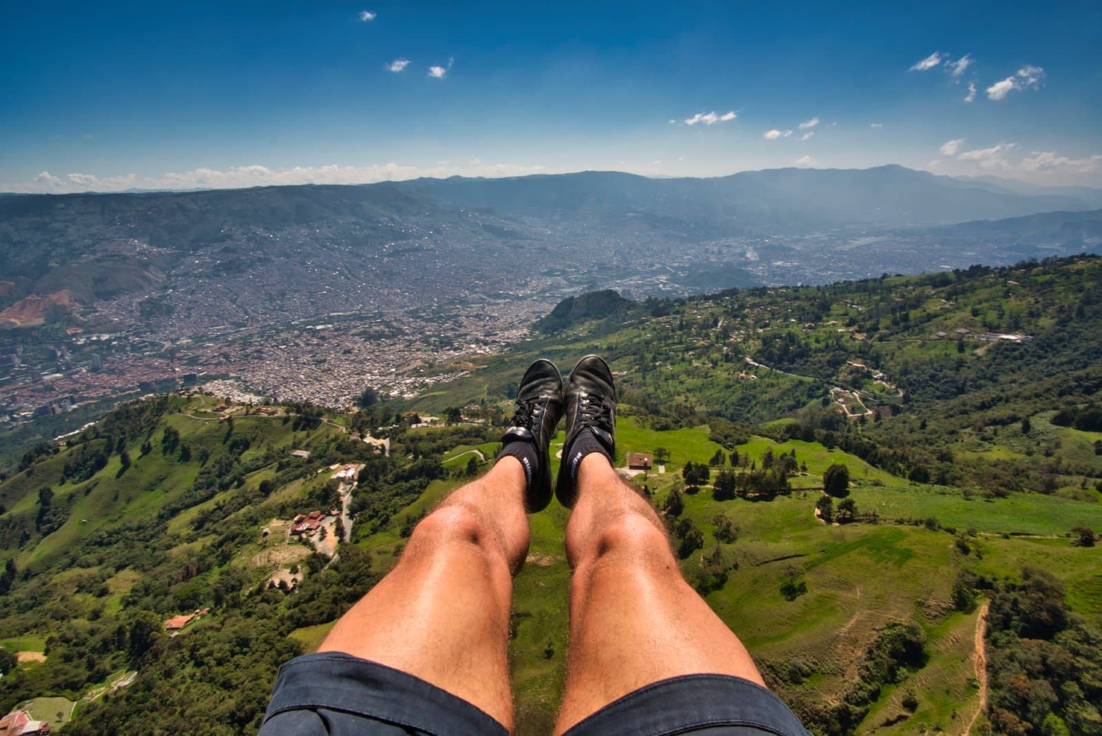 <p class="wp-caption-text">Image Credit: Shutterstock / Rico Markus</p>  <p>Soar high above the cityscape of Medellín on an exhilarating hang gliding flight. Launch from the scenic hills surrounding the city and enjoy panoramic views of the Andes Mountains as you glide effortlessly through the air like a modern-day condor.</p>