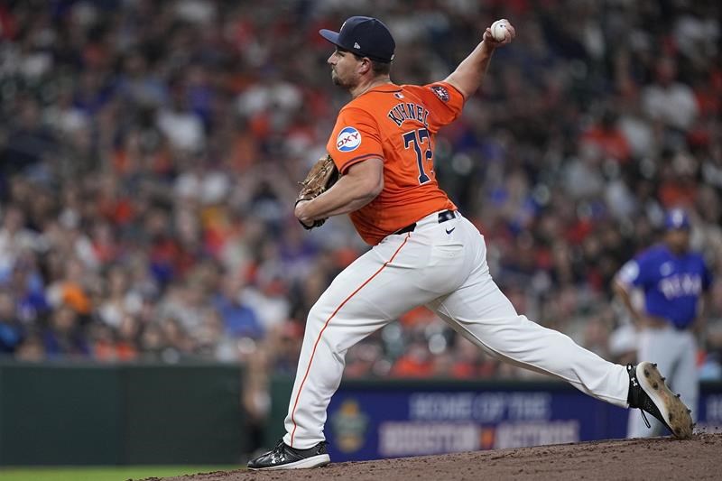 blue jays acquire right-handed reliever joel kuhnel from astros