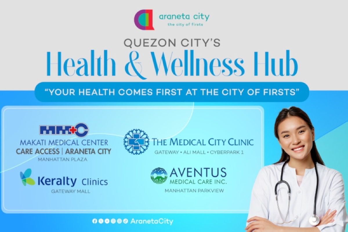 take the 1st step to a healthier future at araneta city