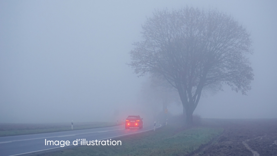 le brouillard enveloppe une partie du pays ce dimanche matin: plusieurs provinces placées en alerte jaune