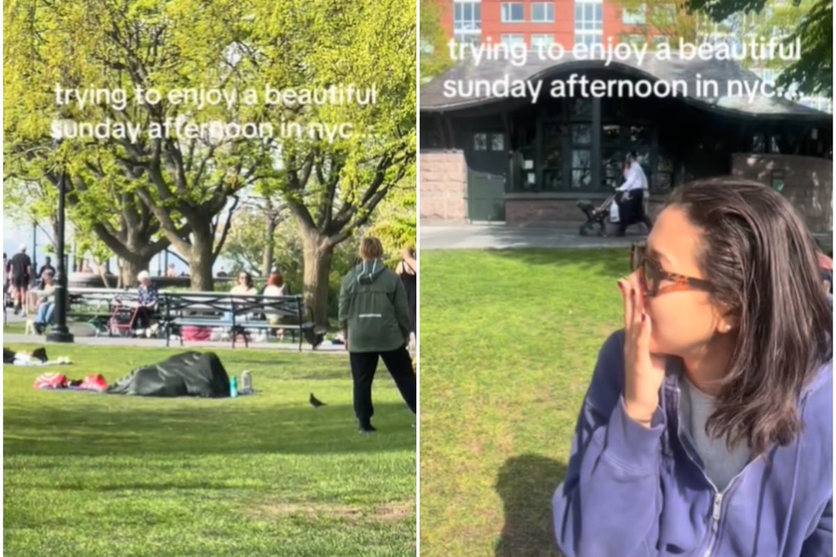 couple under blanket in nyc park spark outrage