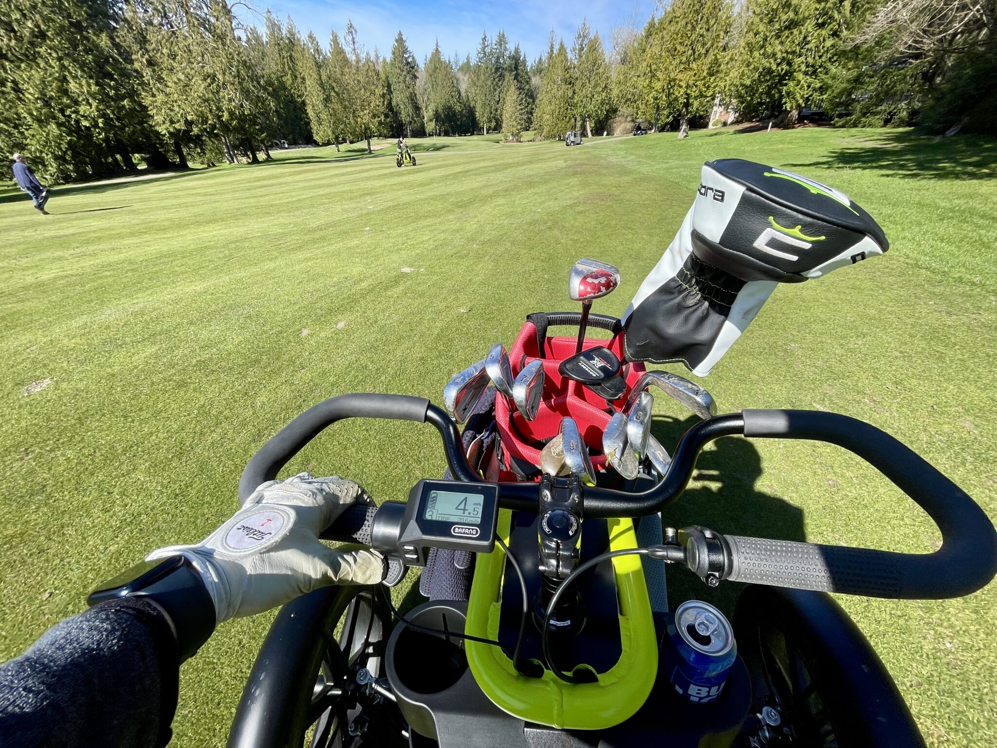microsoft, riding bikes and making birdies: we played golf with an electric 3-wheeler built by a seattle startup