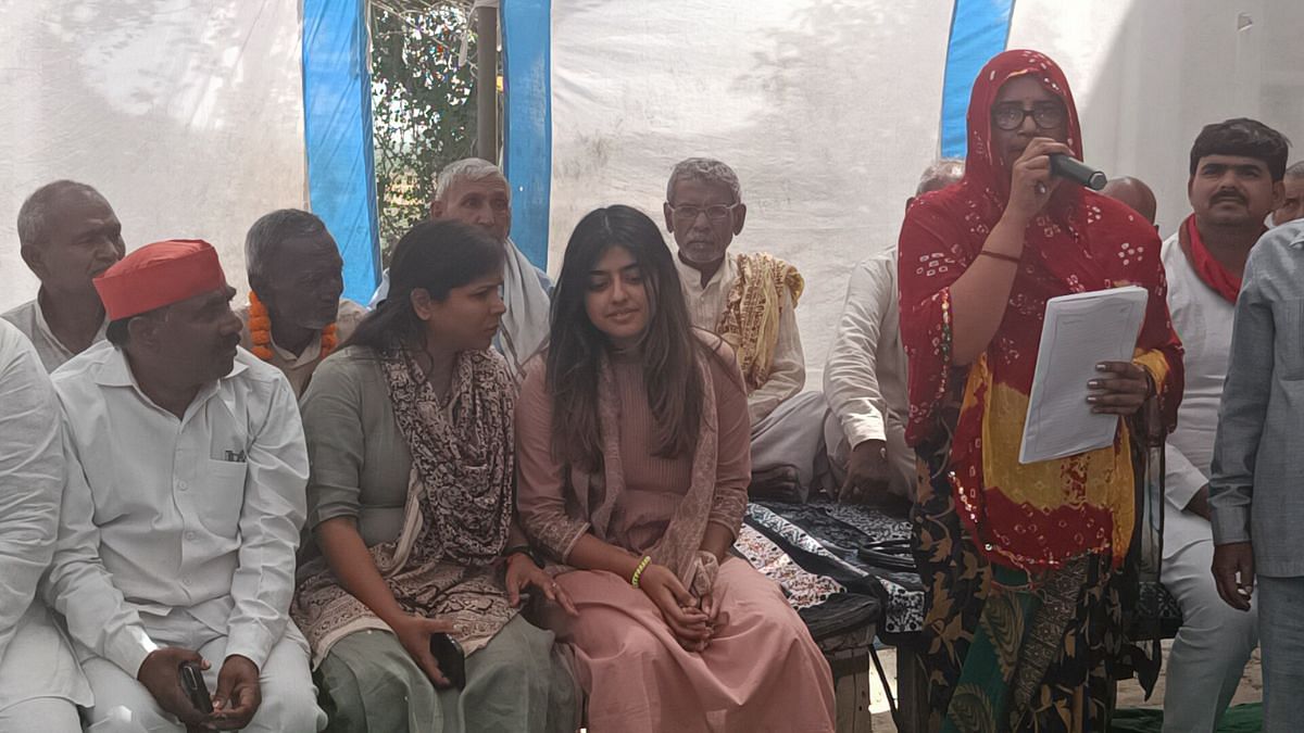how akhilesh yadav’s daughter aditi is learning ropes on campaign trail in family bastion mainpuri