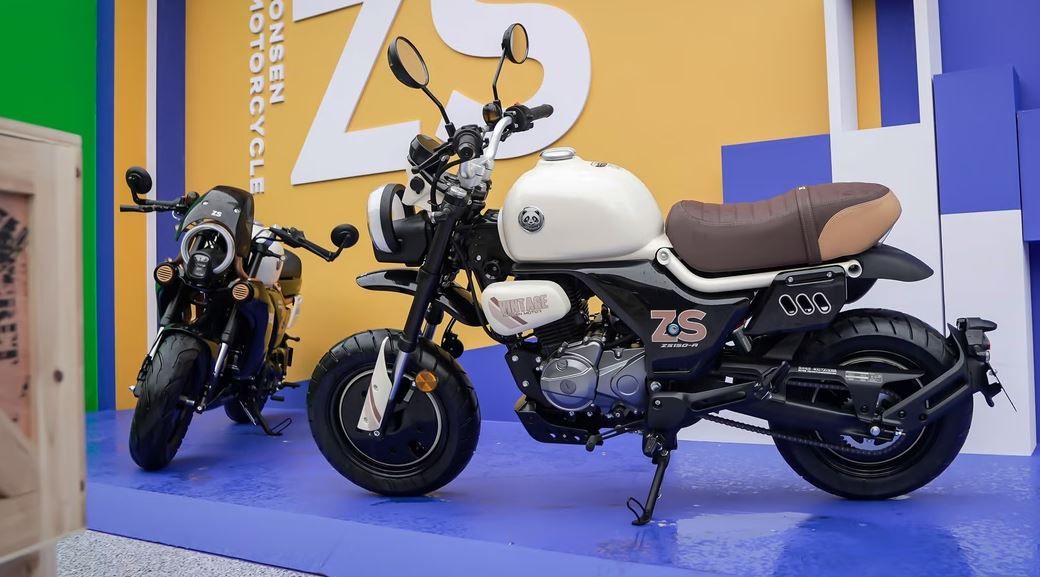 bentuknya mirip honda monkey, mini bike 150 cc ini pakai mesin motor sport