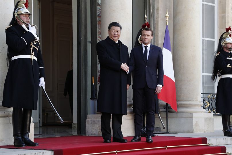 chinesischer präsident auf staatsbesuch in frankreich, serbien und ungarn