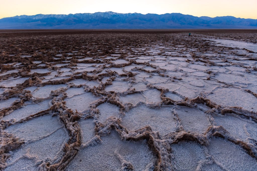 <p><a href="https://explorewithalec.com/2023/08/03/guide-death-valley-national-park/">Death Valley</a> in February is beautiful. It’s not hot, so that’s the most essential part. But the days are slowly getting longer, so you will have more time to explore and the views are brilliant. While many discount Death Valley National Park as a must-see place, I disagree. </p><p>There are so many unique formations and places to see that, from a photography viewpoint, it’s one of my favorites. If you <a href="https://explorewithalec.com/2023/03/29/car-camping-essentials/">plan to camp</a>, make sure to make reservations, as they book out early. </p>