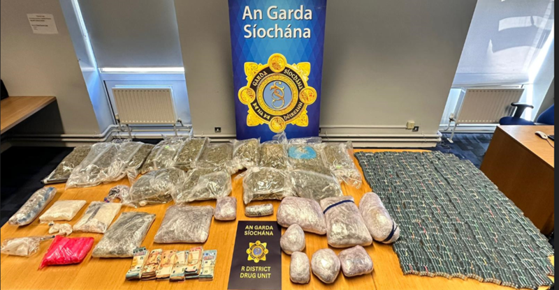 three arrested after €692,000 worth of drugs seized in north dublin