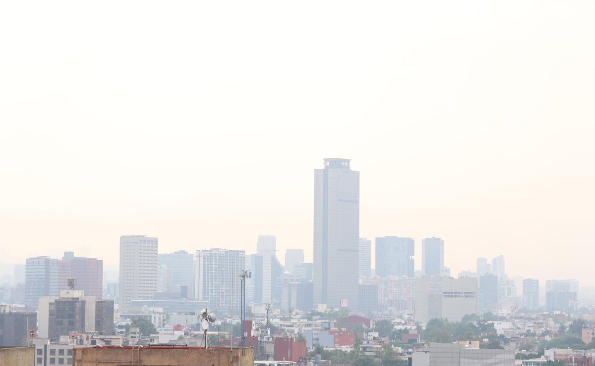 se reporta calidad de aire mala en la cdmx y área conurbada