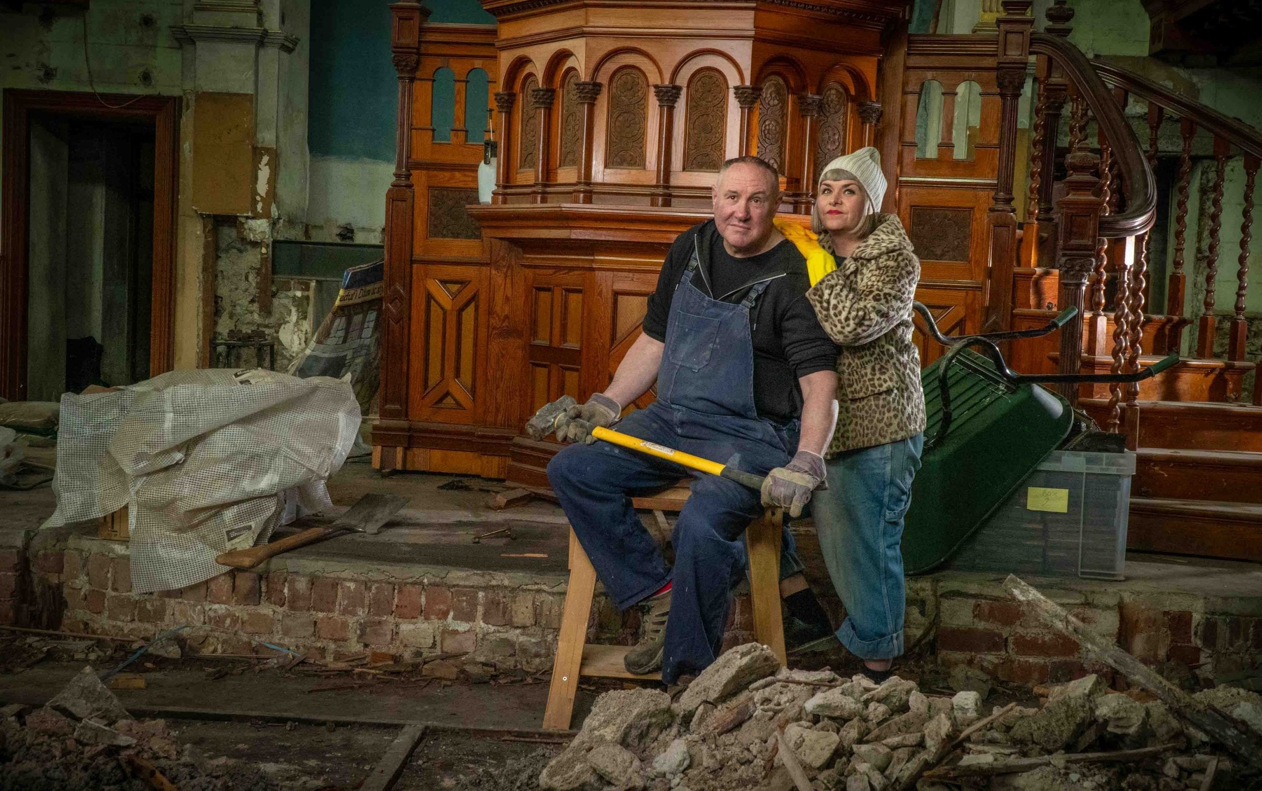 our dream welsh chapel, channel 4, review: nothing potty about this ambitious property makeover