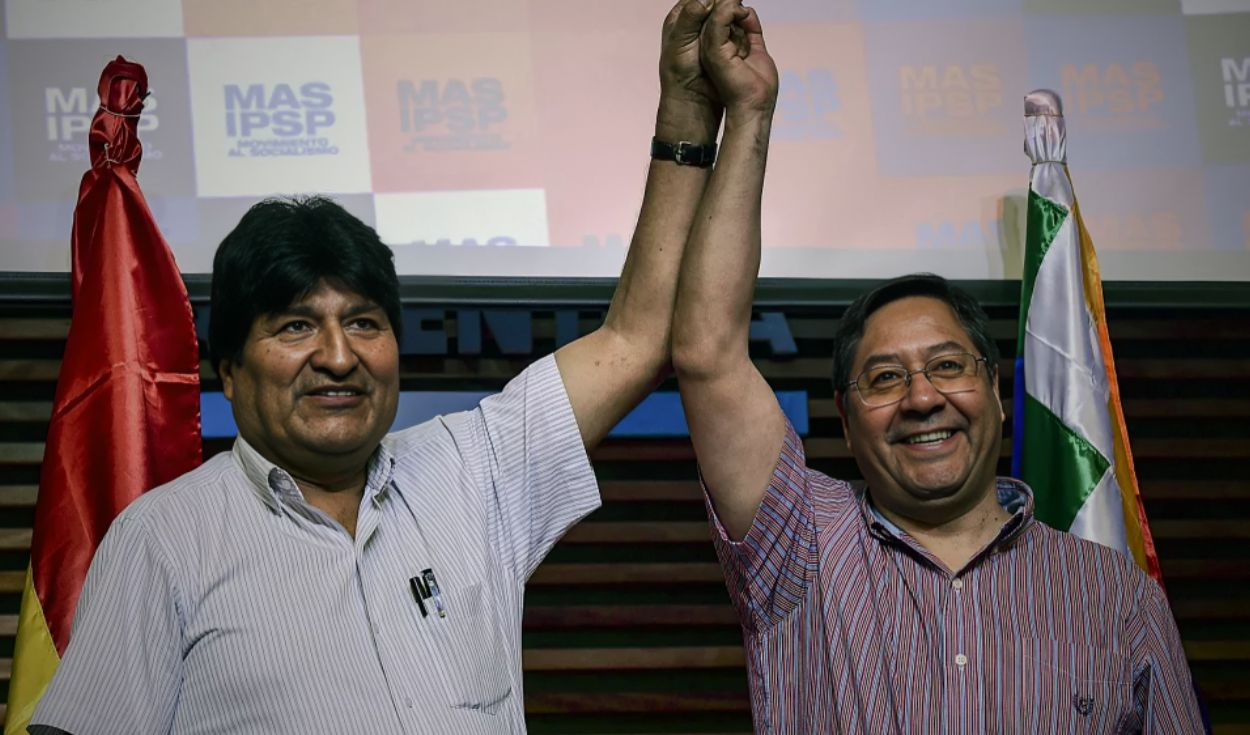 evo morales acusa a luis arce, presidente de bolivia, de tener un plan para quedarse en el poder