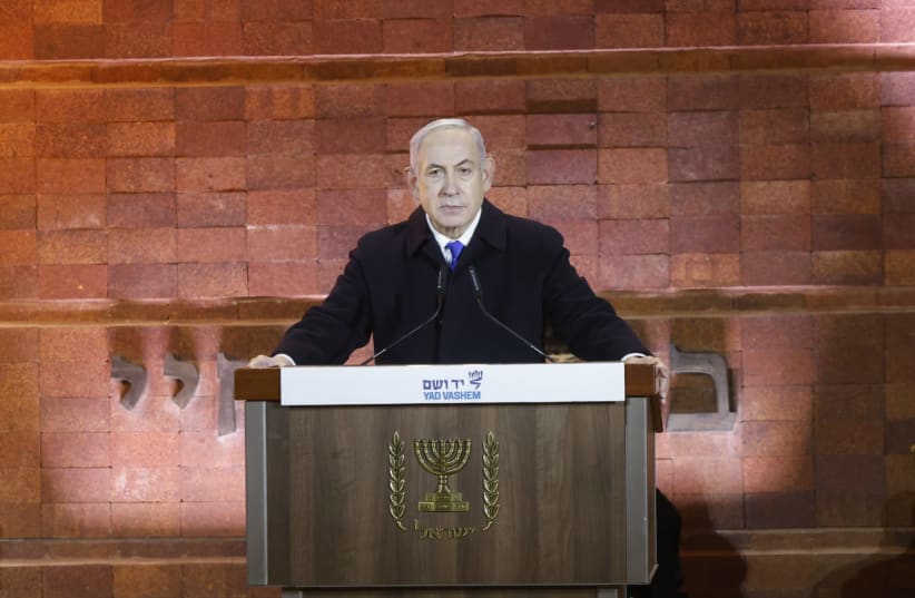'never again is now,' netanyahu says on holocaust remembrance day