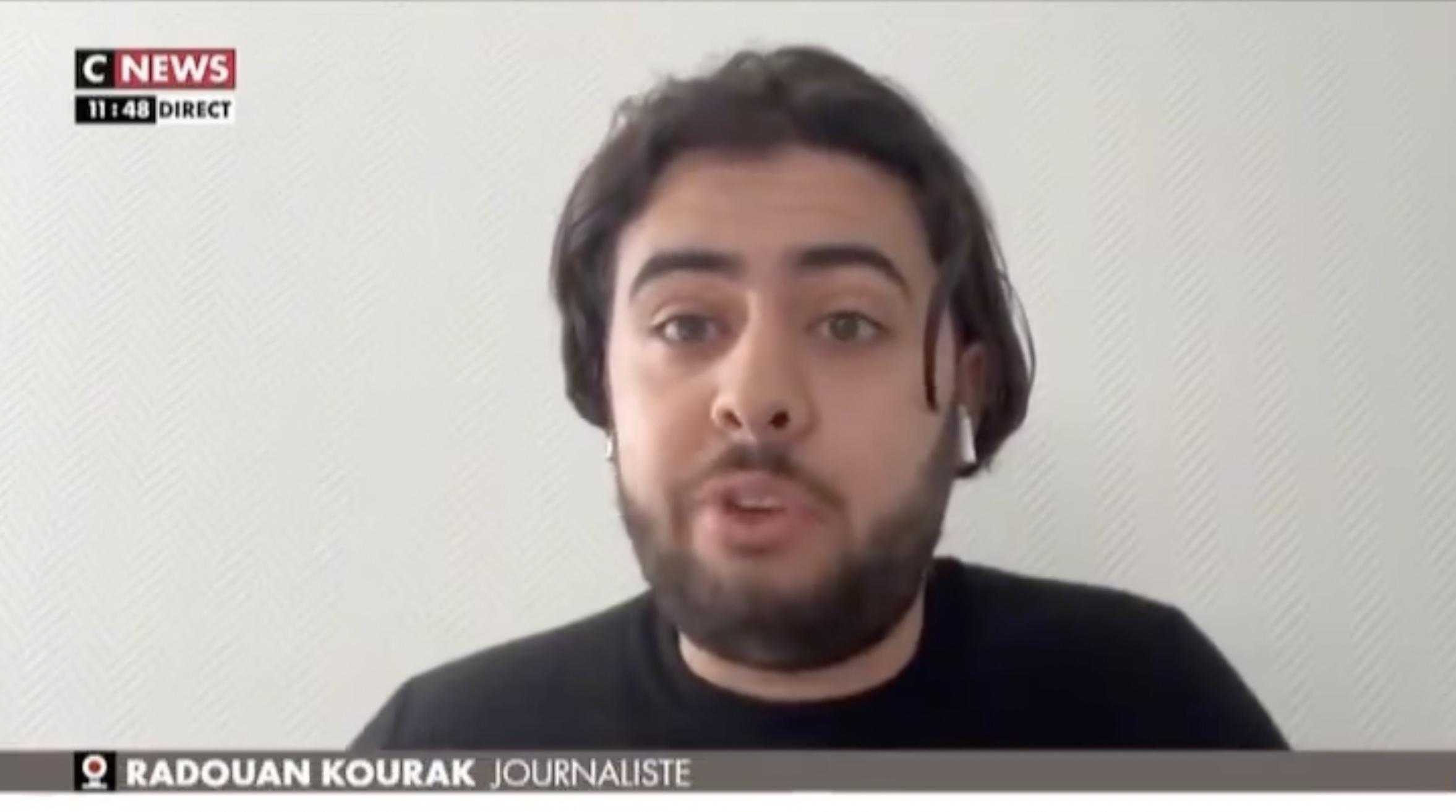 le journaliste radouan kourak menacé de mort après avoir dénoncé les propos de nassira el moaddem sur la france