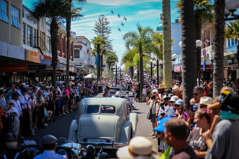 Proposed funding cuts to Hawke's Bay Tourism could have "dire consequences" regarding the marketing of the Art Deco Festival, according to organisers. Photo / Paul Taylor