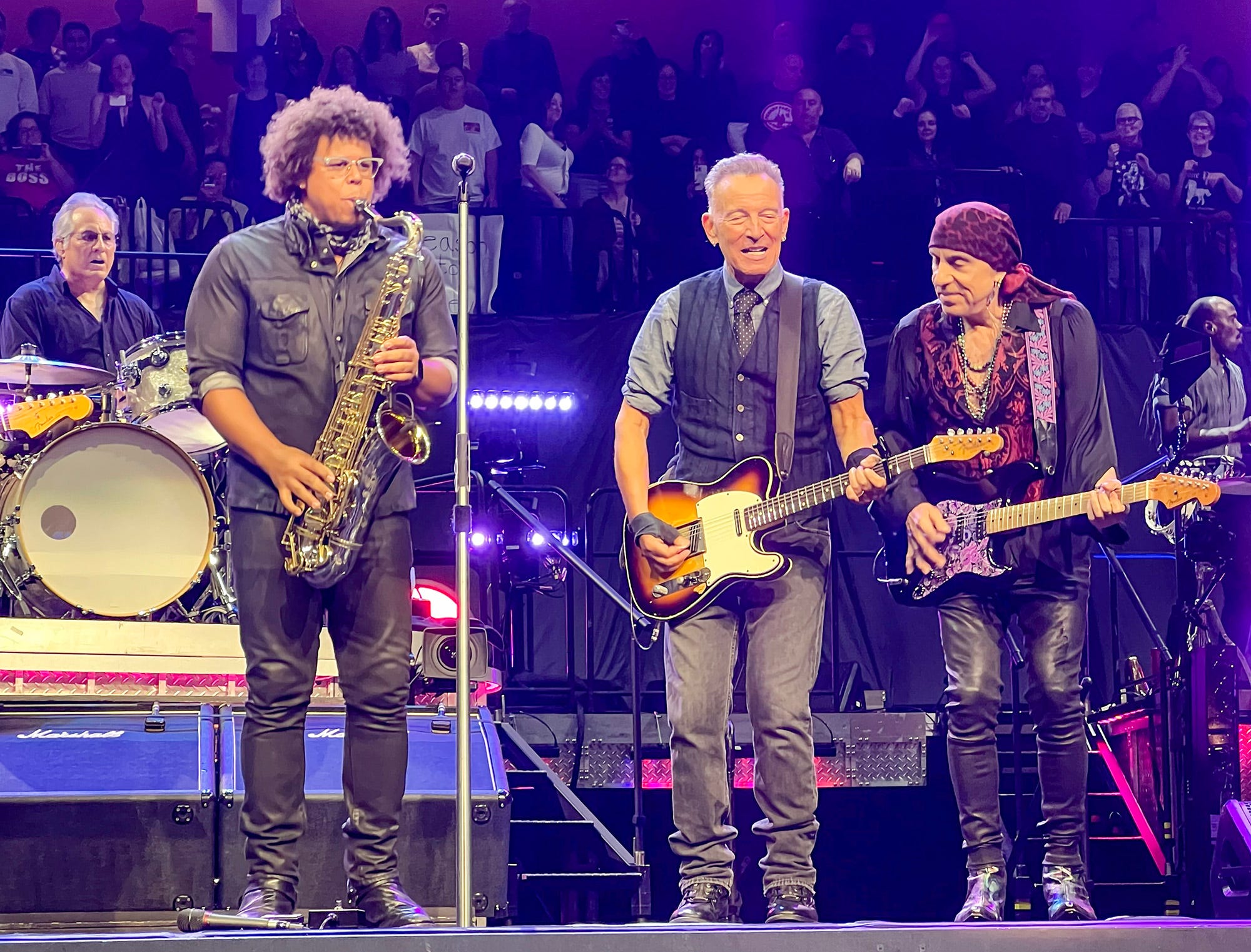 <p>Bruce Springsteen and the E Street Band keep on keeping on. They opened their European tour in Cardiff, Wales, on  May 5 to a soggy but thrilled throng. Which songs made the setlist? It's started to vary, so let's take a look at how this one played out...</p>